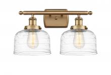  916-2W-BB-G713 - Bell - 2 Light - 18 inch - Brushed Brass - Bath Vanity Light