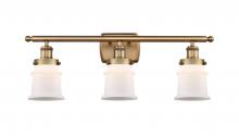 Innovations Lighting 916-3W-BB-G181S - Canton - 3 Light - 26 inch - Brushed Brass - Bath Vanity Light