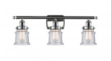 Innovations Lighting 916-3W-PC-G184S - Canton - 3 Light - 26 inch - Polished Chrome - Bath Vanity Light