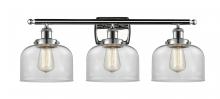  916-3W-PC-G72 - Bell - 3 Light - 28 inch - Polished Chrome - Bath Vanity Light