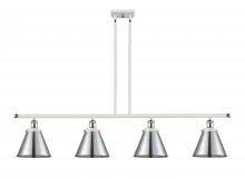 Innovations Lighting 916-4I-WPC-M13-LED - Appalachian - 4 Light - 48 inch - White Polished Chrome - Stem Hung - Island Light