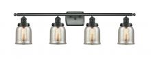 Innovations Lighting 916-4W-BK-G58 - Bell - 4 Light - 36 inch - Matte Black - Bath Vanity Light