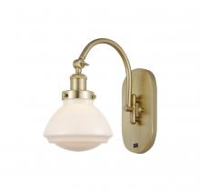  918-1W-SG-G321 - Olean - 1 Light - 7 inch - Satin Gold - Sconce