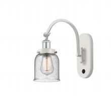  918-1W-WPC-G54 - Bell - 1 Light - 5 inch - White Polished Chrome - Sconce