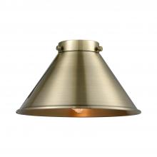 Innovations Lighting M10-AB - 10" Briarcliff Metal Shade