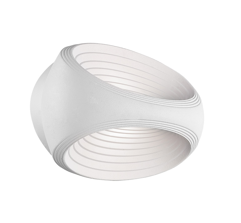 Rhythm 9In Ribbed Wall Sconce 3000K