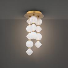  FM-2523-BK - Pearla Flush Mount Light