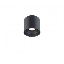  FM-W46205-40-BK - Squat Outdoor Flush Mount Light