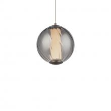  PD-32507-40-SM/BN - Swirly Mini Pendant Light