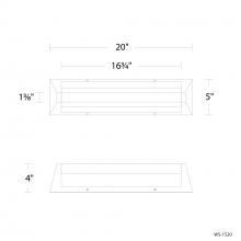  WS-1520-30-BN - Swale Bath Vanity Light