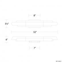  WS-54432-BN - Montage Bath Vanity Light