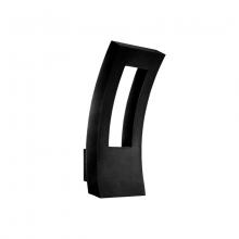 Modern Forms US Online WS-W2216-BK - Dawn Outdoor Wall Sconce Light
