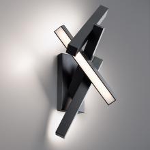 Modern Forms US Online WS-W64824-BK - Chaos Outdoor Wall Sconce Light