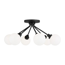 Generation Lighting 7000406-112 - Donovan Six Light Semi-Flush Mount