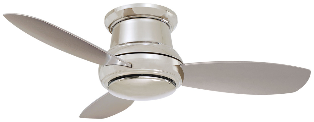 44" LED FLUSH MOUNT CEILING FAN