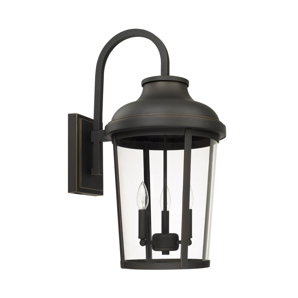 3 Light Outdoor Wall Lantern