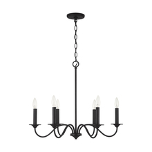 Capital 437261BI - 6 Light Chandelier