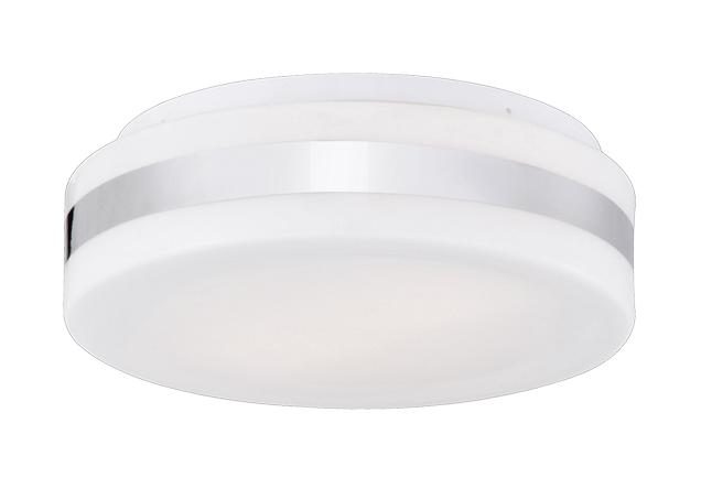 Two Lamp Round Flush Mount