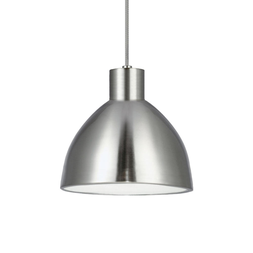 Chroma 12-in Brushed Nickel LED Pendant