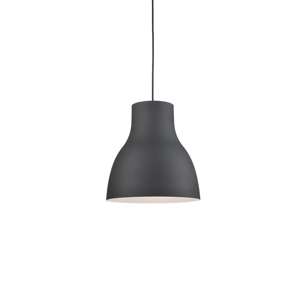 Cradle 16-in Black 1 Light Pendant