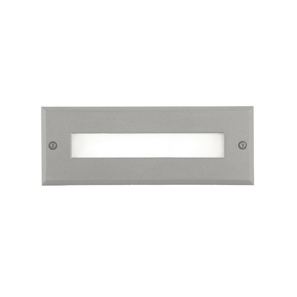 Bristol 10-in Gray LED Exterior Wall/Step Lights