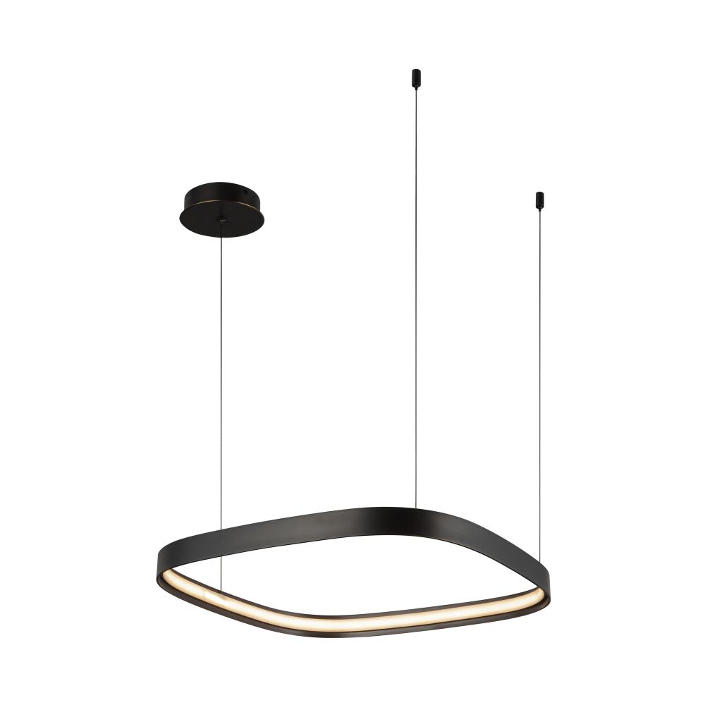 Yukon 19-in Urban Bronze LED Pendant