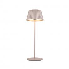  TL65614-MN - Dario 5-in Moonstone Gray LED Table Lamp