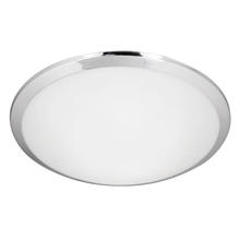  FM1515-CH - Malta 15-in Chrome LED Flush Mount