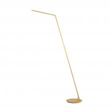 Kuzco Lighting Inc FL25558-BG - Miter 58-in Brushed Gold LED Floor Lamp