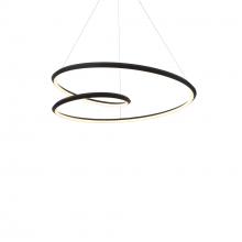  PD22332-BK-UNV - Ampersand 32-in Black LED Pendant