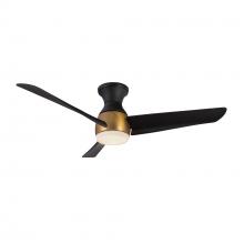  HF91954-BG/MB - Thalia 54-in Brushed Gold/Matte Black LED Hugger Fan