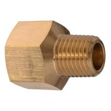 Paulin D120-DB - 1/2"x1/4" Pipe Adaptor Reducing Brass