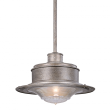  F9397OG - South Street Old Galvanized 1Lt Hanging Downlight