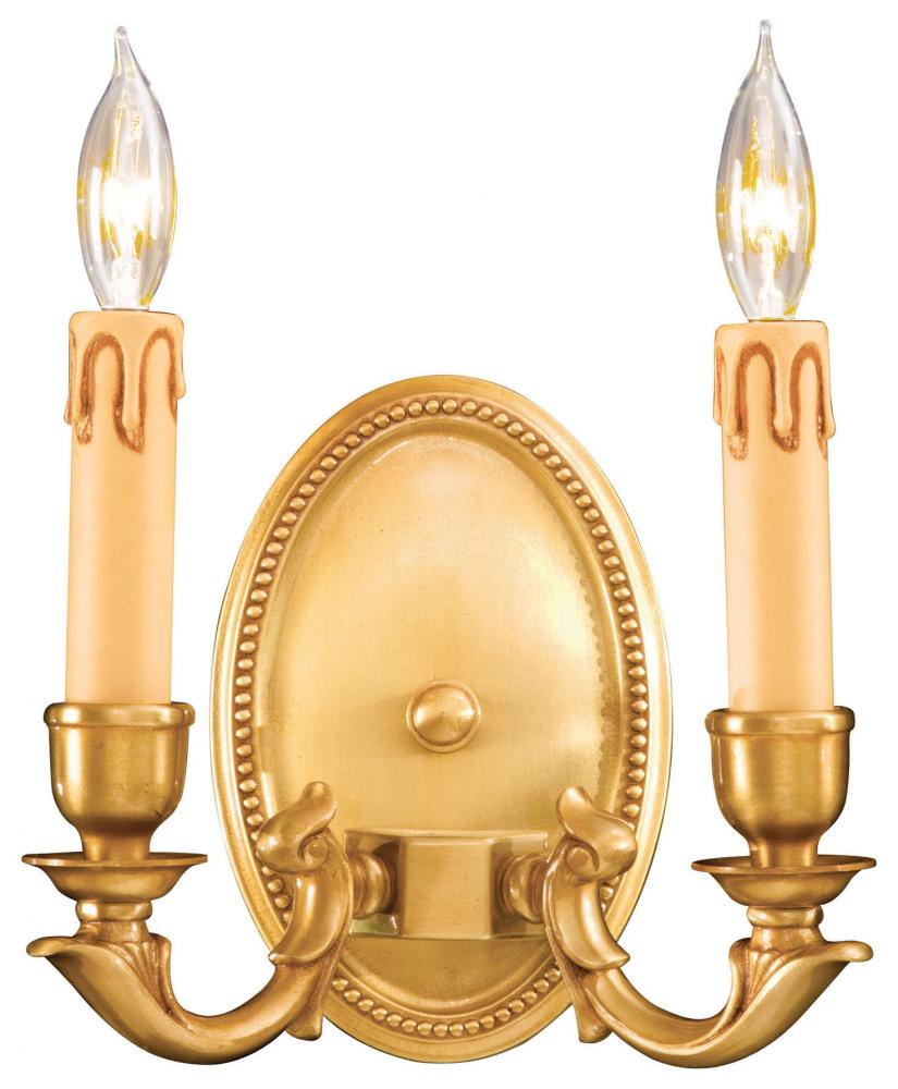 2 LIGHT WALL SCONCE