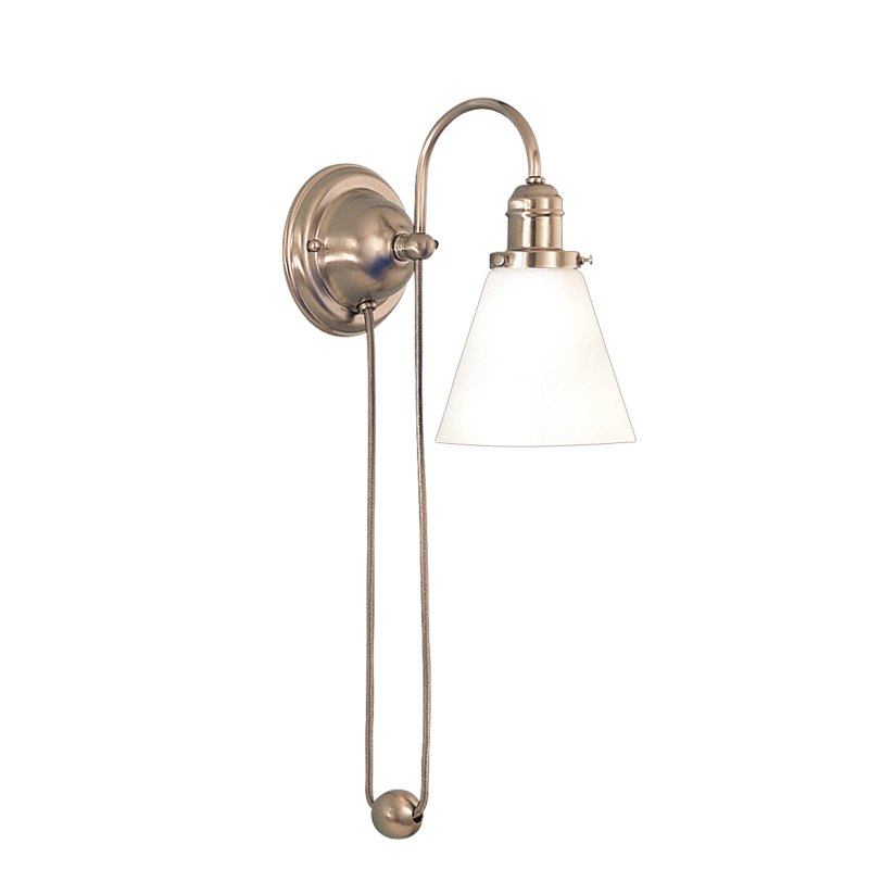 Nickel Wall Light