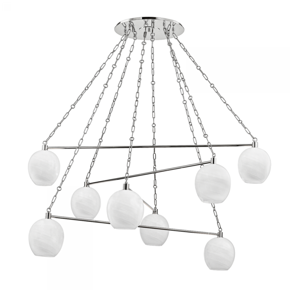 8 LIGHT CHANDELIER