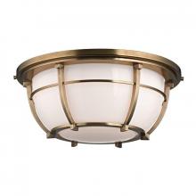 Hudson Valley 4115-AGB - 3 LIGHT FLUSH MOUNT