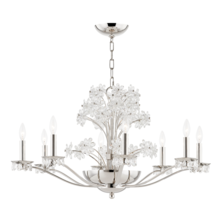 Hudson Valley 4438-PN - 10 LIGHT CHANDELIER