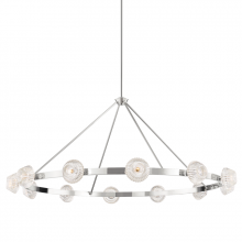 Hudson Valley 6165-PN - 12 LIGHT CHANDELIER