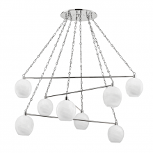 Hudson Valley 9155-PN - 8 LIGHT CHANDELIER