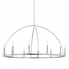  9547-PN - 12 LIGHT CHANDELIER