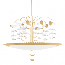 Hudson Valley KBS1747808-GL/SWH - 8 LIGHT LARGE CHANDELIER