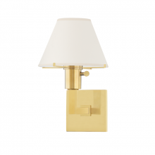 Hudson Valley MDS130-AGB - 1 LIGHT WALL SCONCE