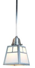 Arroyo Craftsman ASH-1EAM-BK - a-line shade, stem mount pendant without overlay (empty)