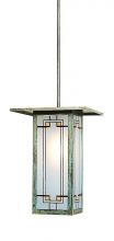 Arroyo Craftsman FSH-9LG-AC - 9" franklin long body stem hung pendant