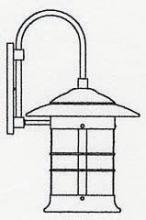 Arroyo Craftsman NB-14GW-AB - 14" newport wall mount