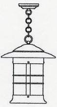 Arroyo Craftsman NH-14CS-RC - 14" newport pendant