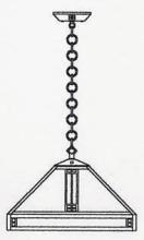 Arroyo Craftsman PH-18GW-AB - 18" prairie pendant