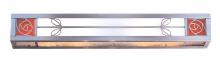 Arroyo Craftsman SCLB-30AM-BK - 30" saint clair light bar