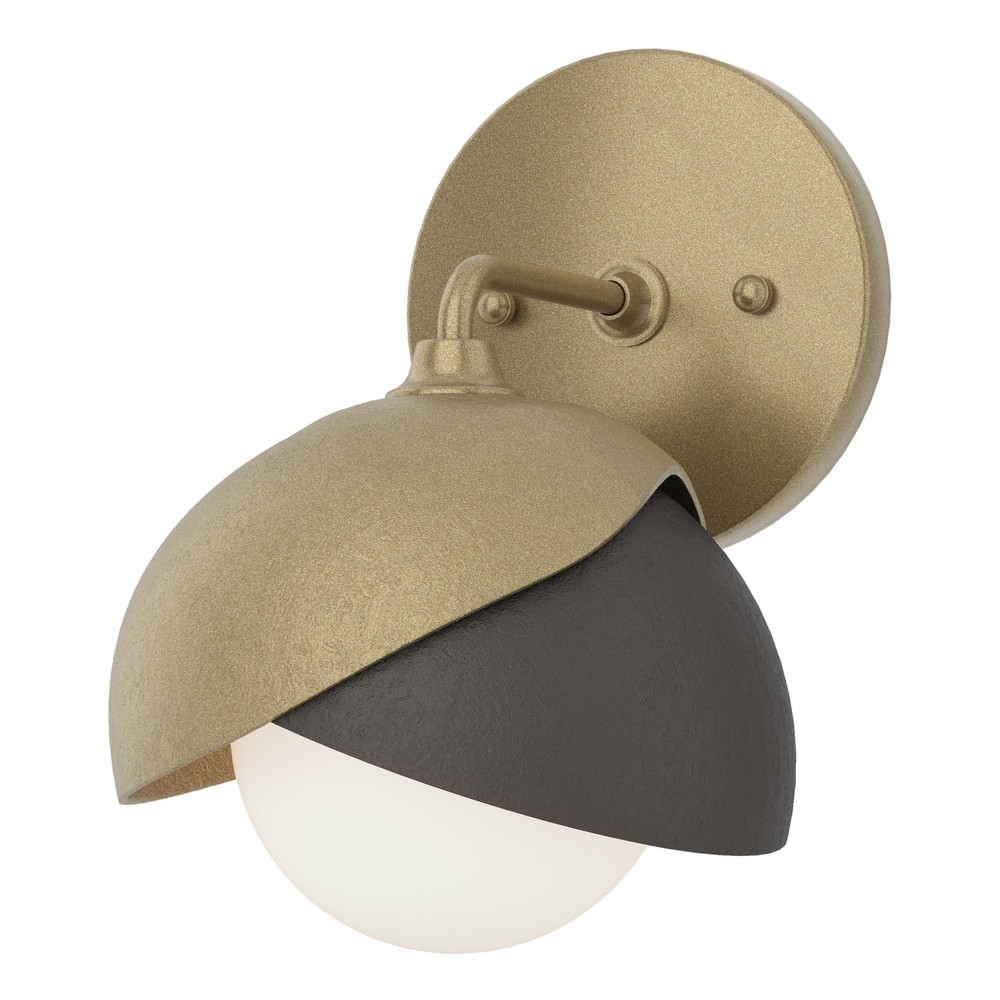 Brooklyn 1-Light Double Shade Bath Sconce